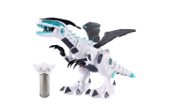 Robot Dinozaur Ze Skrzydłami Zdalnie Sterowany RC Światła Dźwięki Biały