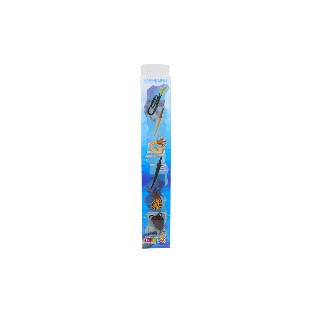 Priešistorinių jūros būtybių mini figūrėlių rinkinys 6-9cm 6vnt