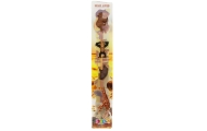 Zestaw Mini Figurki Dzikie Zwierzęta Szympans Żyrafa 6-9cm 4szt