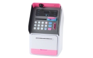Seifas ATM taupyklė PIN kortelė rožinė-Dovanoms, Taupyklės-e-vaikas