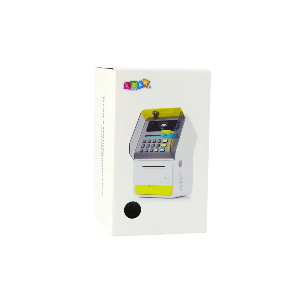 Seifas ATM taupyklė PIN kortelė rožinė-Dovanoms, Taupyklės-e-vaikas
