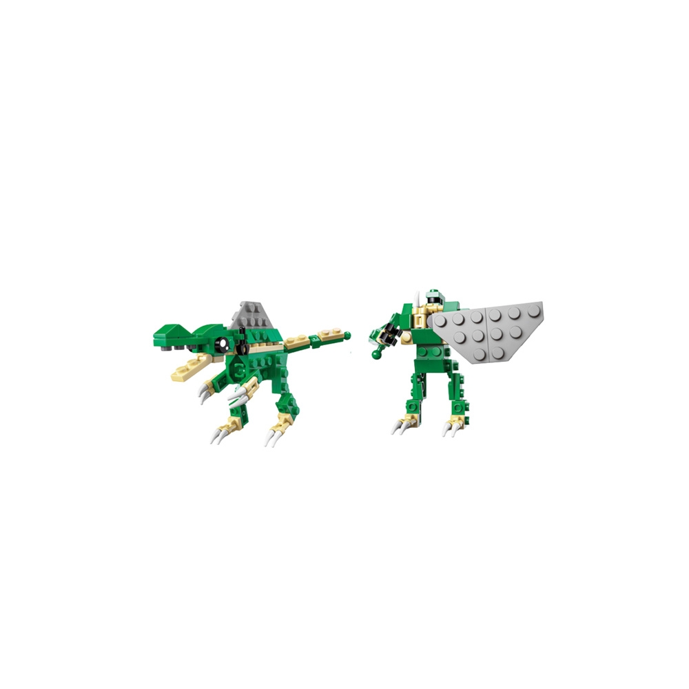 Klocki Konstrukcyjne Dinozaur Robot 2w1 57-70 el. Mix
