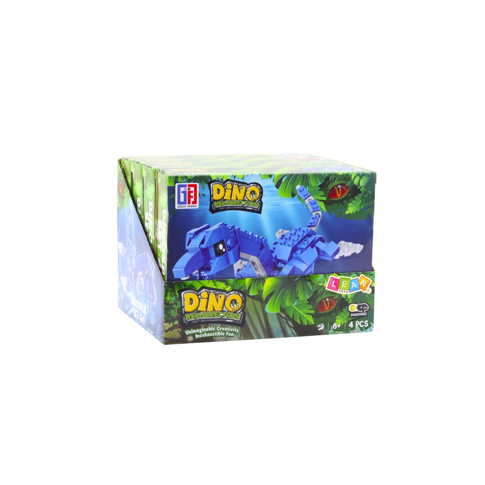 Klocki Konstrukcyjne Zestaw Dinozaur Robot 2w1 148-175 el. Mix