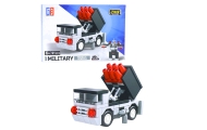 Konstruktorius 2-in-1: karinės transporto priemonės, transporto priemonės, robotas MIX 1vnt-Žaislai, Konstruktoriai, Lego, staty