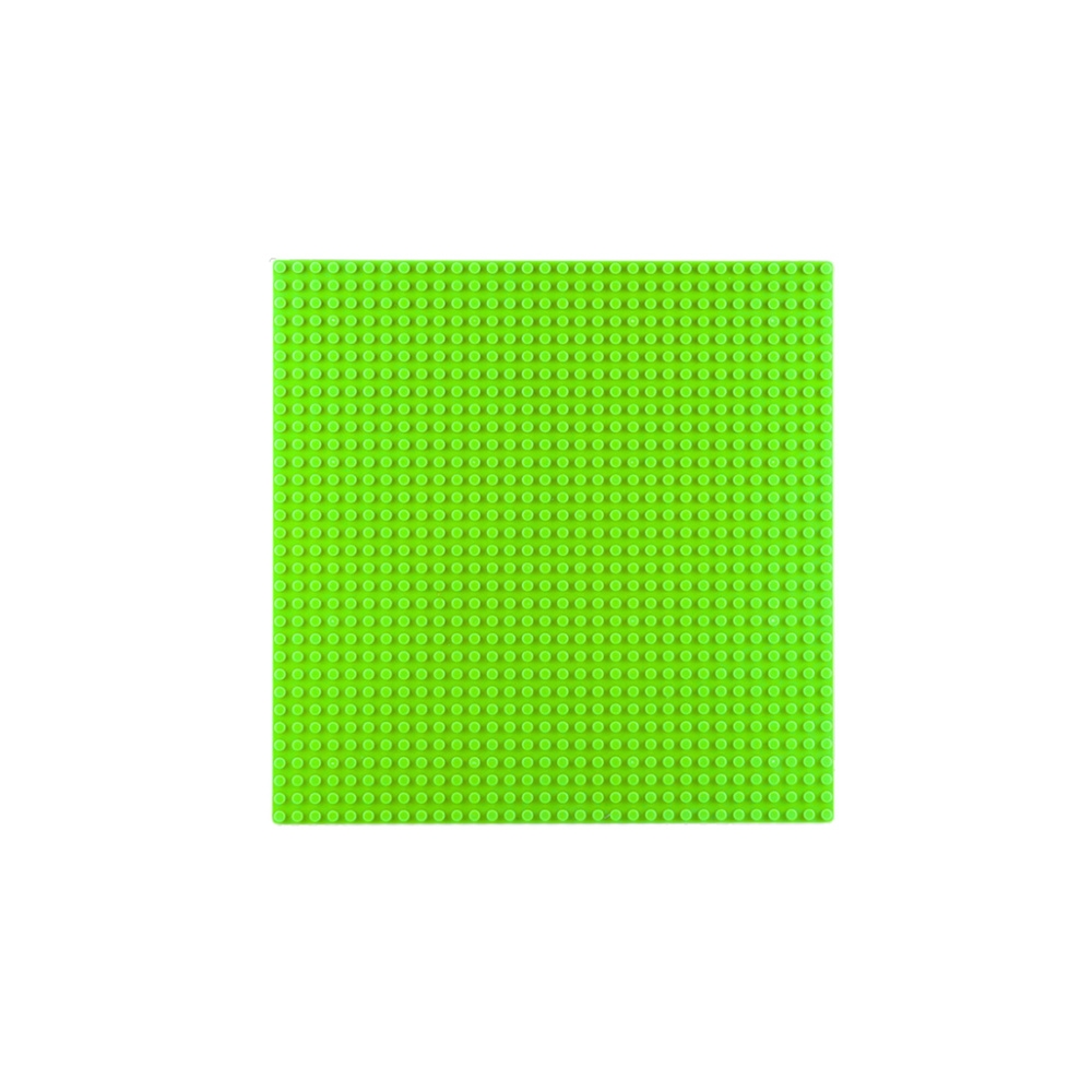 Statybinių kaladėlių konstrukcinė plokštė, žalia, 25,5 x 25,5 cm-Žaislai, Konstruktoriai, Lego, statybiniai blokai-e-vaikas