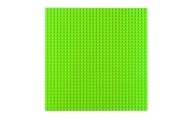 Statybinių kaladėlių konstrukcinė plokštė, žalia, 25,5 x 25,5 cm-Žaislai, Konstruktoriai, Lego, statybiniai blokai-e-vaikas