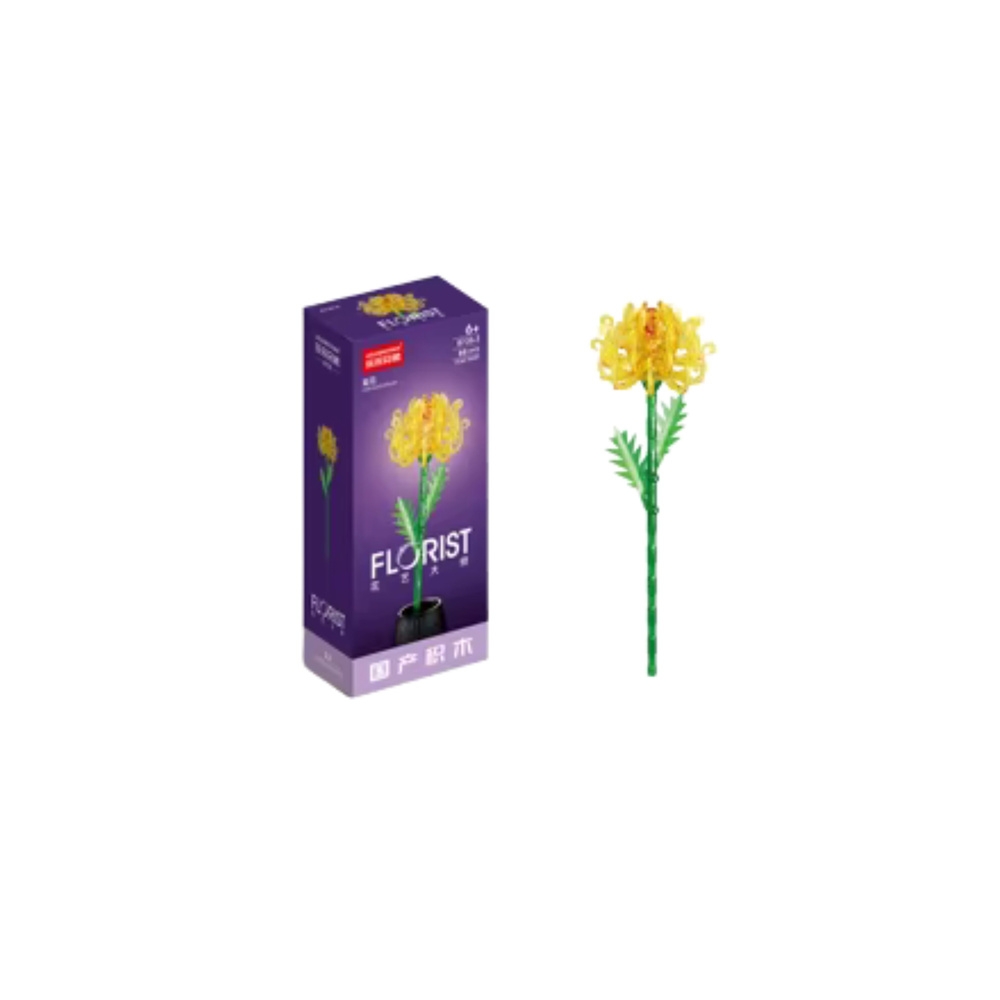 Klocki Konstrukcyjne Kwiat Kompozycje 60-150 el. Mix