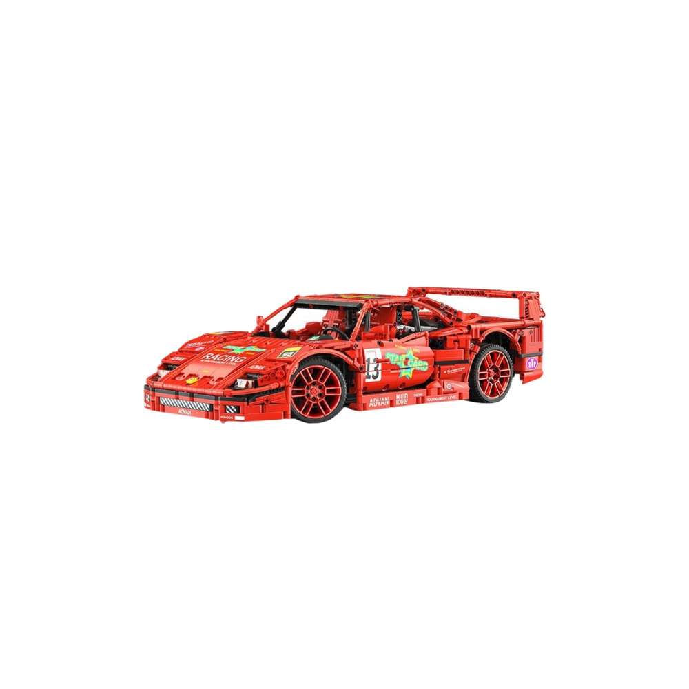 Konstruktorius Sportinis lenktyninis automobilis Raudonas 1:10 2688 el.