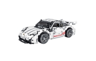 Klocki Konstrukcyjne Samochód GT Racing Biały 1:14 1268 el.