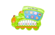 Edukacinis elektrinis pianinas mažiems vaikams "Locomotive Green