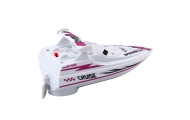 Boat Motorboat Battery White Patterns Floating Water
