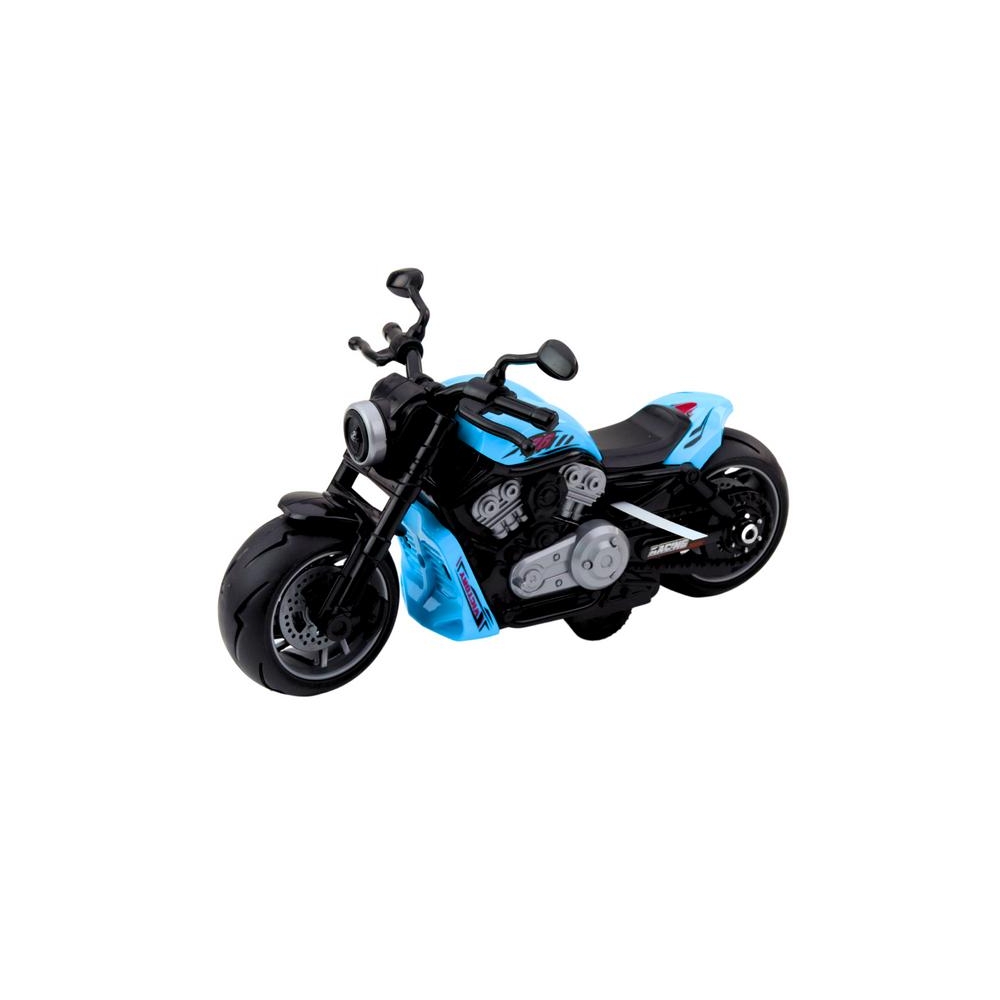 Žaislinis motociklas su baterijomis Šviesos garsai Mėlyna