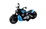 Battery Operated Toy Motorcycle Motor Lights Sounds Blue
