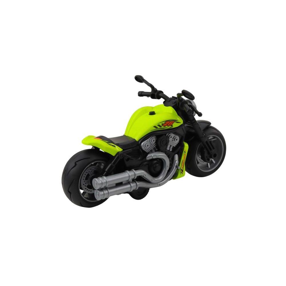 Battery Operated Toy Motorcycle Lights Sounds Green