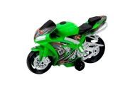 Racing Bike Racer Drive Lights Sounds Green