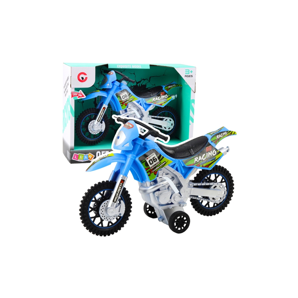 Motocross Off-Road Drive Lights Sounds Blue