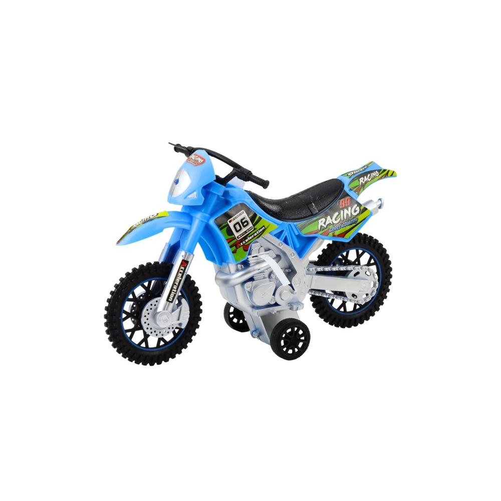 Motocross Off-Road Drive Lights Sounds Blue