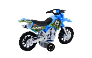 Visureigis motociklas su šviesos ir garso efektais Mėlynas
