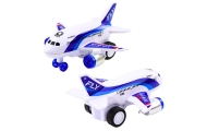 Battery Operated Passenger Plane Lights Sounds Drive Mix