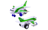Battery Operated Passenger Plane Lights Sounds Drive Mix