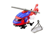Rescue Helicopter Stretcher Hook Winch Drive Lights Sounds Mix