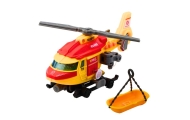 Rescue Helicopter Stretcher Hook Winch Drive Lights Sounds Mix