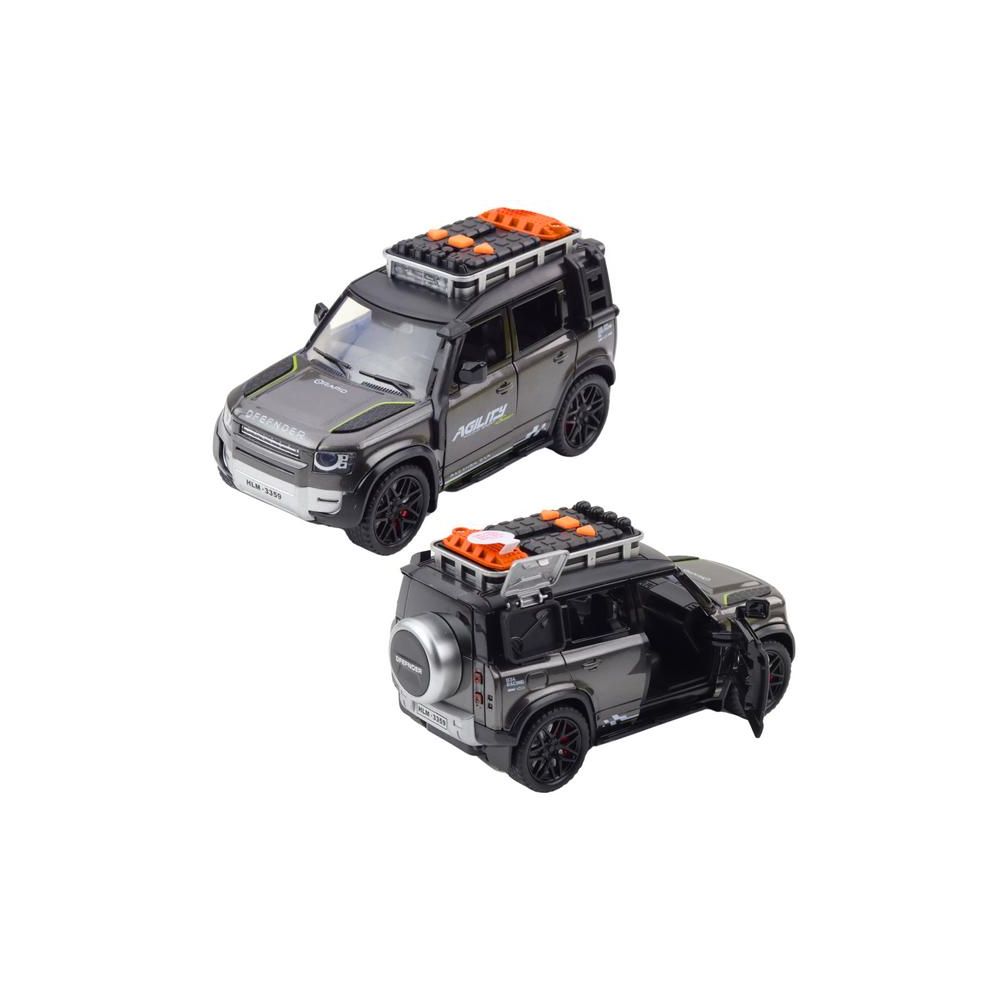 Rapid Off-Road Vehicle Drive Opening Doors Lights Sounds Mix