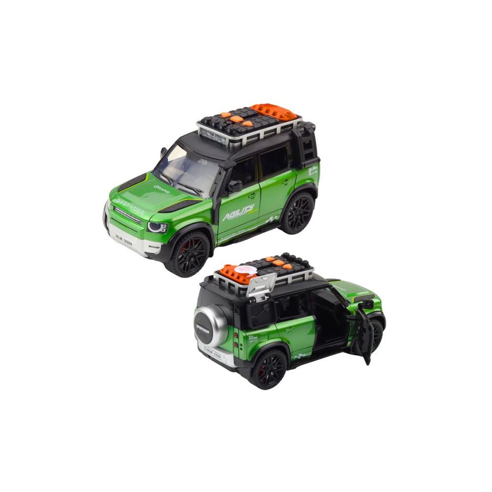 Rapid Off-Road Vehicle Drive Opening Doors Lights Sounds Mix