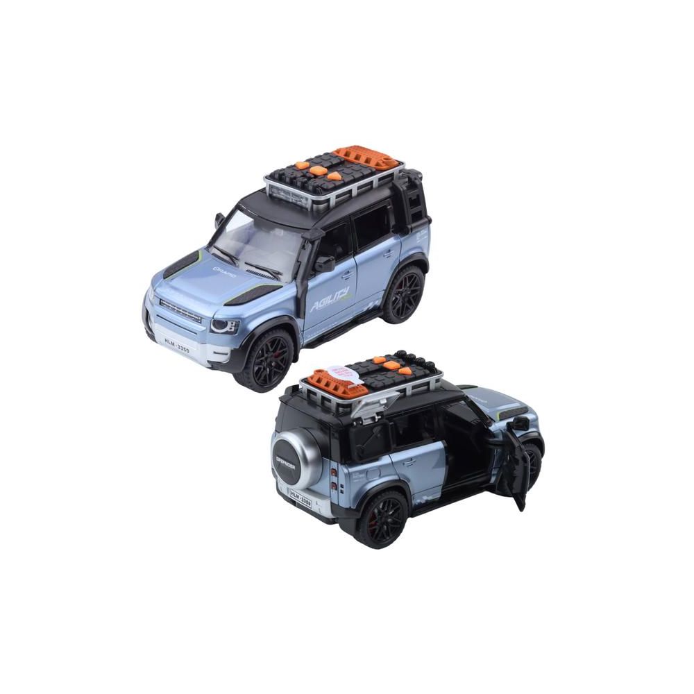Rapid Off-Road Vehicle Drive Opening Doors Lights Sounds Mix