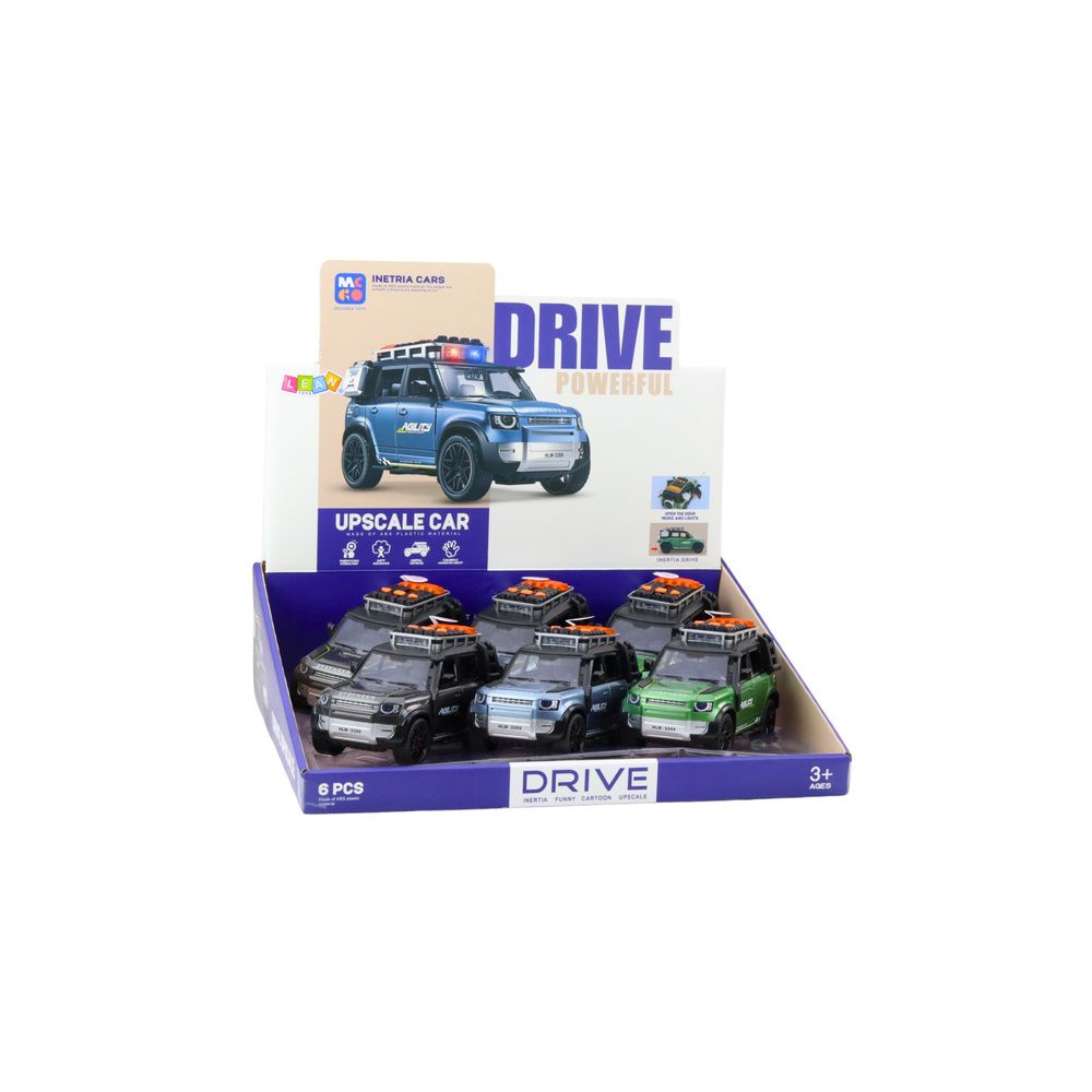 Rapid Off-Road Vehicle Drive Opening Doors Lights Sounds Mix