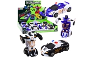 Auto Robot 2in1 Sports Car Police Drive Mix