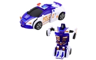 Auto Robot 2in1 Sports Car Police Drive Mix