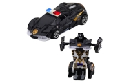 Automatinis robotas 2in1 Sporto policijos automobilis važiuoti mišinys