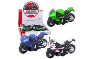 Lenktyninis motociklas Powered Sportas žibintai garsai Mix1vnt
