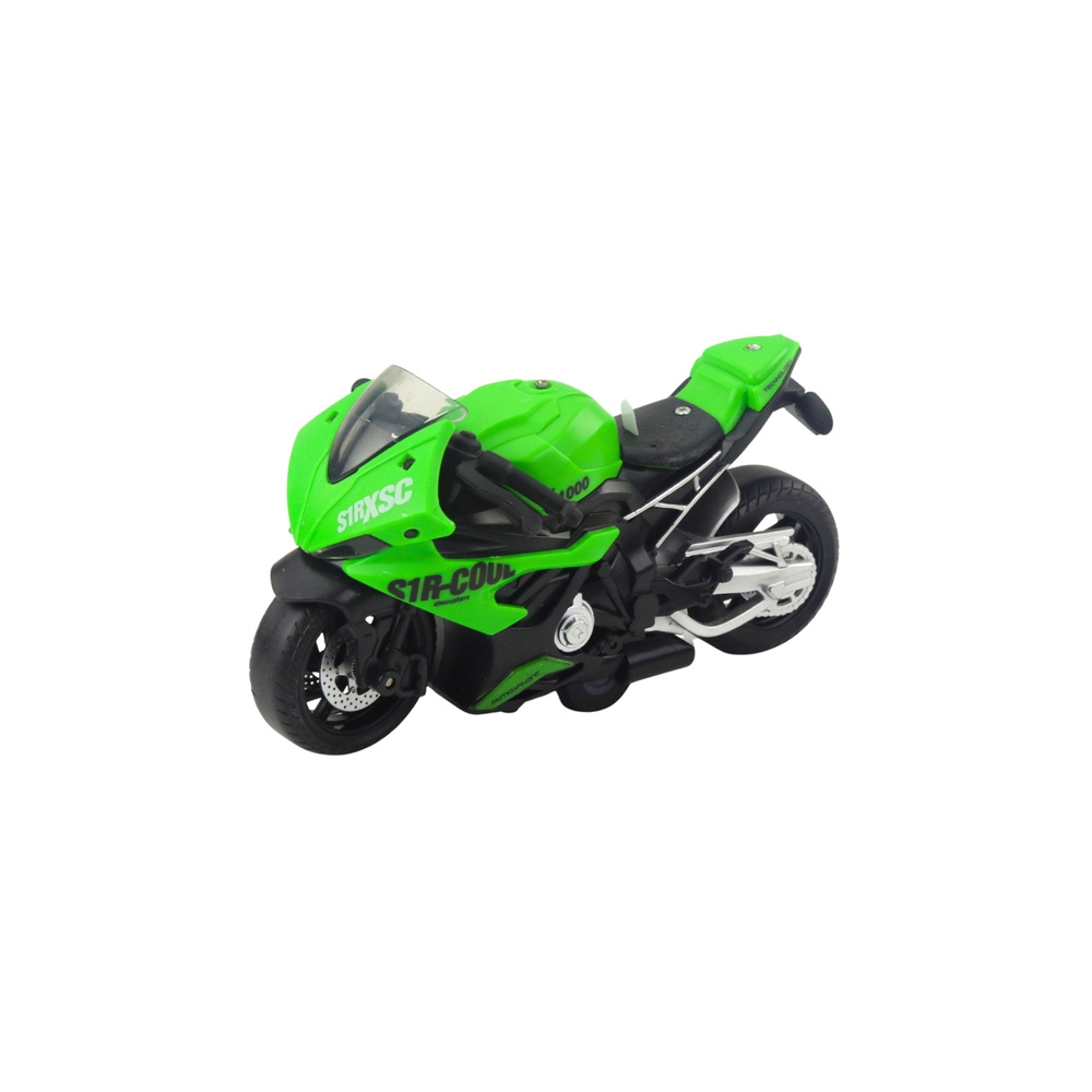 Lenktyninis motociklas Powered Sportas žibintai garsai Mix1vnt-Žaislai, Auto ir transporto žaislai, Motociklai-e-vaikas