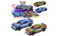 XS06 Race Car Drive Lights Sounds Orange Blue