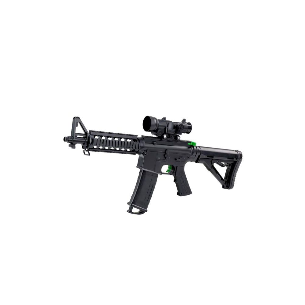 Karabin Szturmowy Na Kulki Wodne Hydrożelowe Celownik Okulary Czarny 86cm