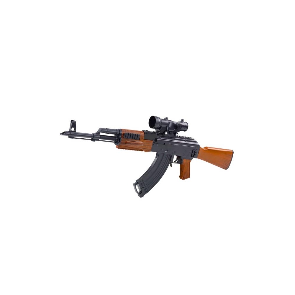 Karabin AK Na Kulki Wodne Hydrożelowe Celownik Akcesoria Okulary 96cm