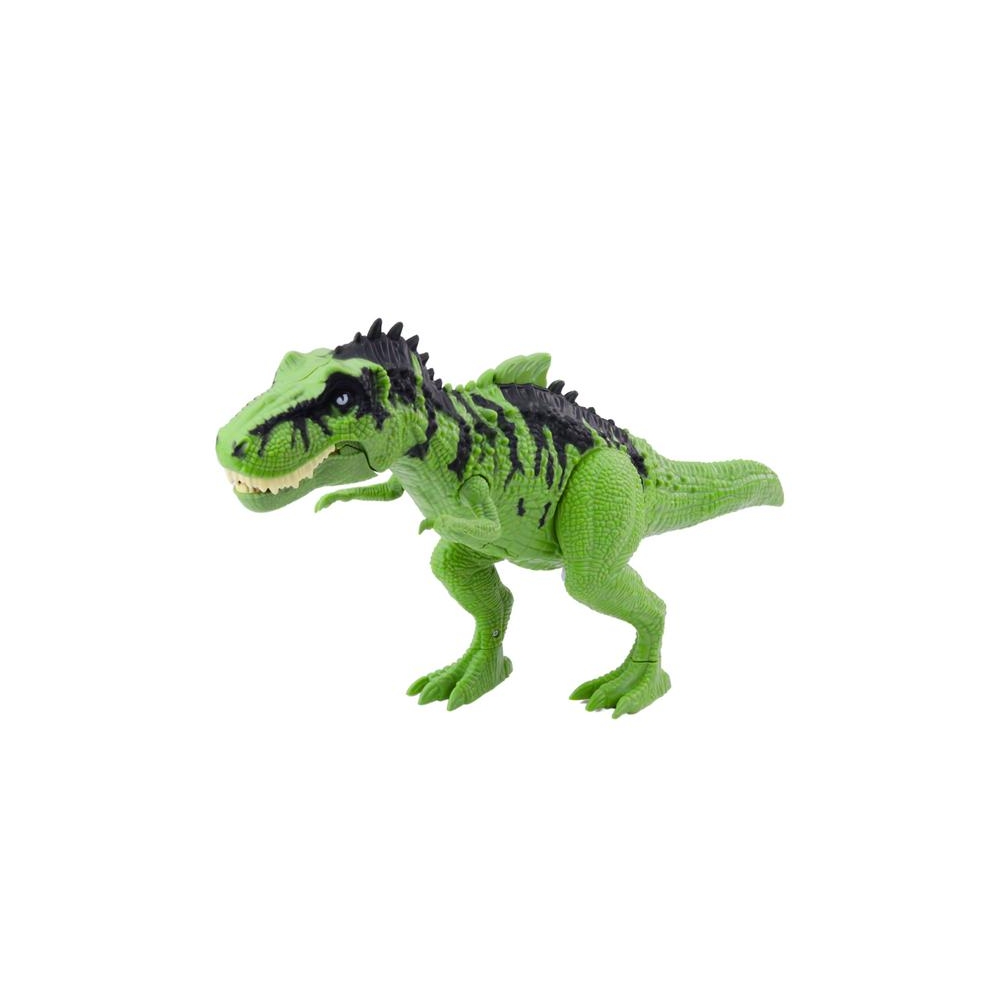 Zestaw Dinozaur Z Małymi Figurki Ruchomy Dźwięki Zielony