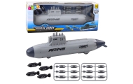 Ship Submarine Torpedo Shooting Drive Gray 28cm