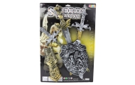 Knight Set 3 Swords Shield Protectors Realistic Decorations