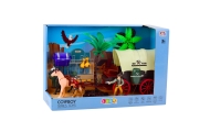 Cowboy Set Figuren Westernwagen Pferde Cowboy Palmen
