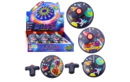 Kolorowy Świecący Dysk Kosmos Ufo Kręcący Bączek Spinning Top