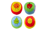 Set of Soft Balls for Toddlers Colorful Fruits 4pcs