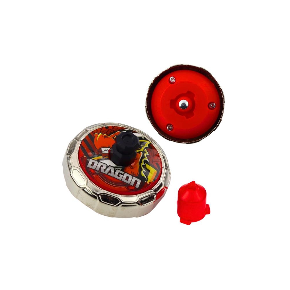 Paleidimo įrenginio ir suktuko rinkinys Spinner, raudonas drakonas