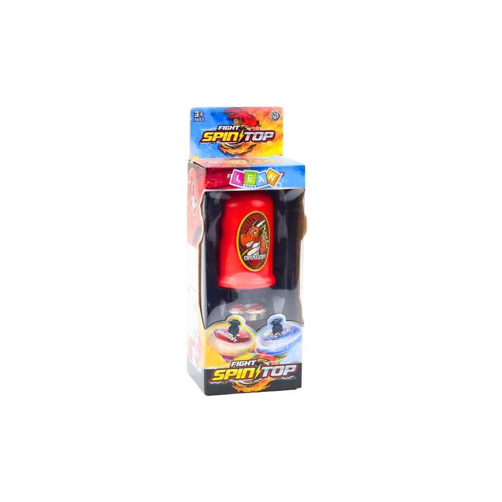 Paleidimo įrenginio ir suktuko rinkinys Spinner, raudonas drakonas
