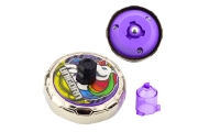 Paleidimo įrenginio ir suktuko rinkinys Spinner, violetinis vienaragis