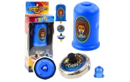 Flying Disk Lion Spinner Launcher Set Blue