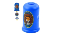Flying Disk Lion Spinner Launcher Set Blue