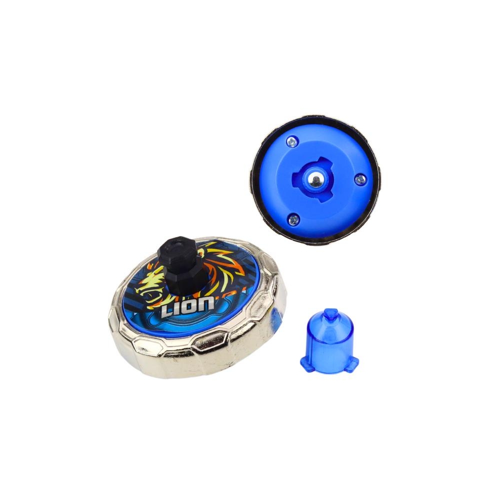 Paleidimo įrenginio ir suktuko rinkinys Spinner, mėlynas liūtas